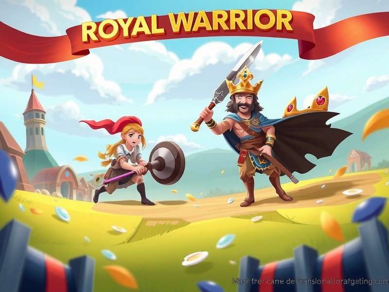 Royal Warrior Clash Game Banner
